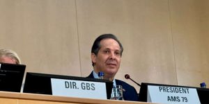 The minister of health of the Dominican Republic assumed the presidency of the 79th World Health Assembly